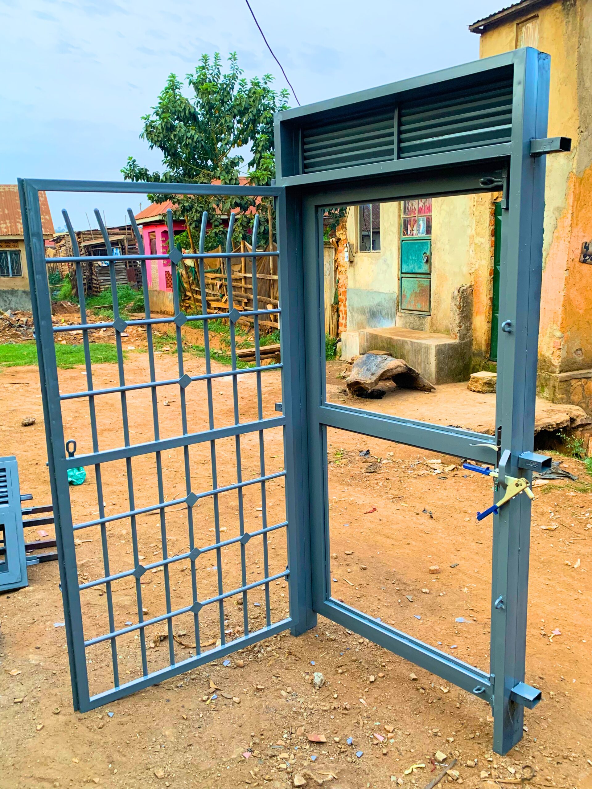 Modern Steel Swing Door - Image 2