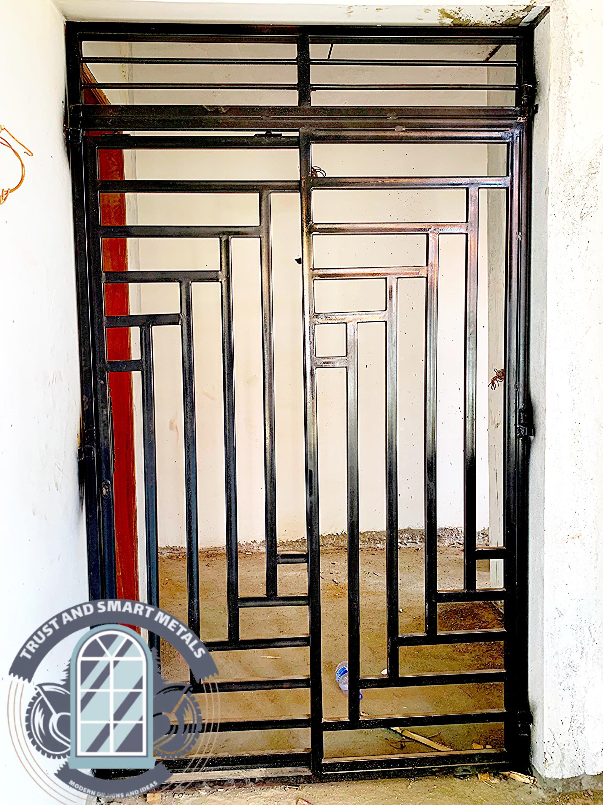 Steel Door Burglar Grills