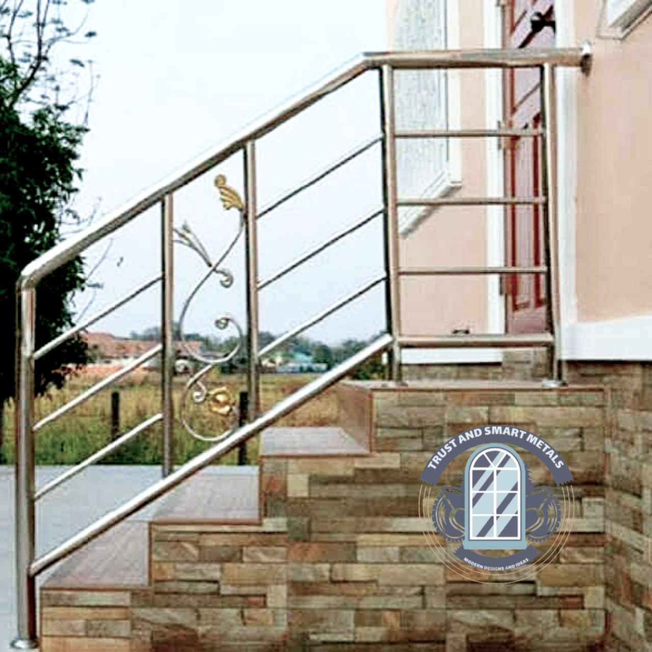 Stainless Staircase Balcony