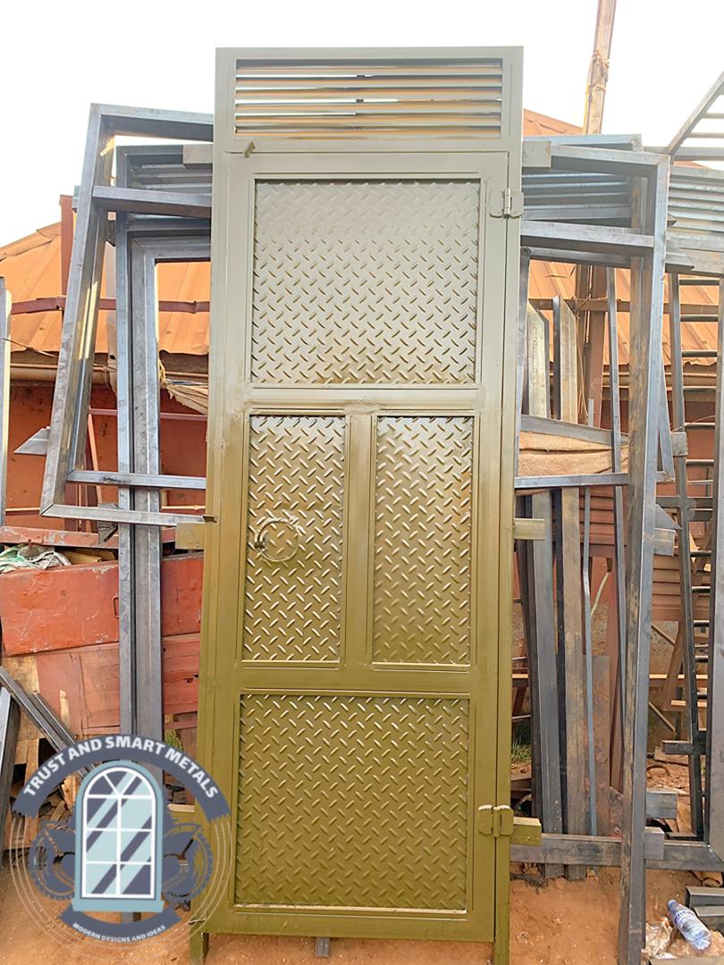 Steel Store Door
