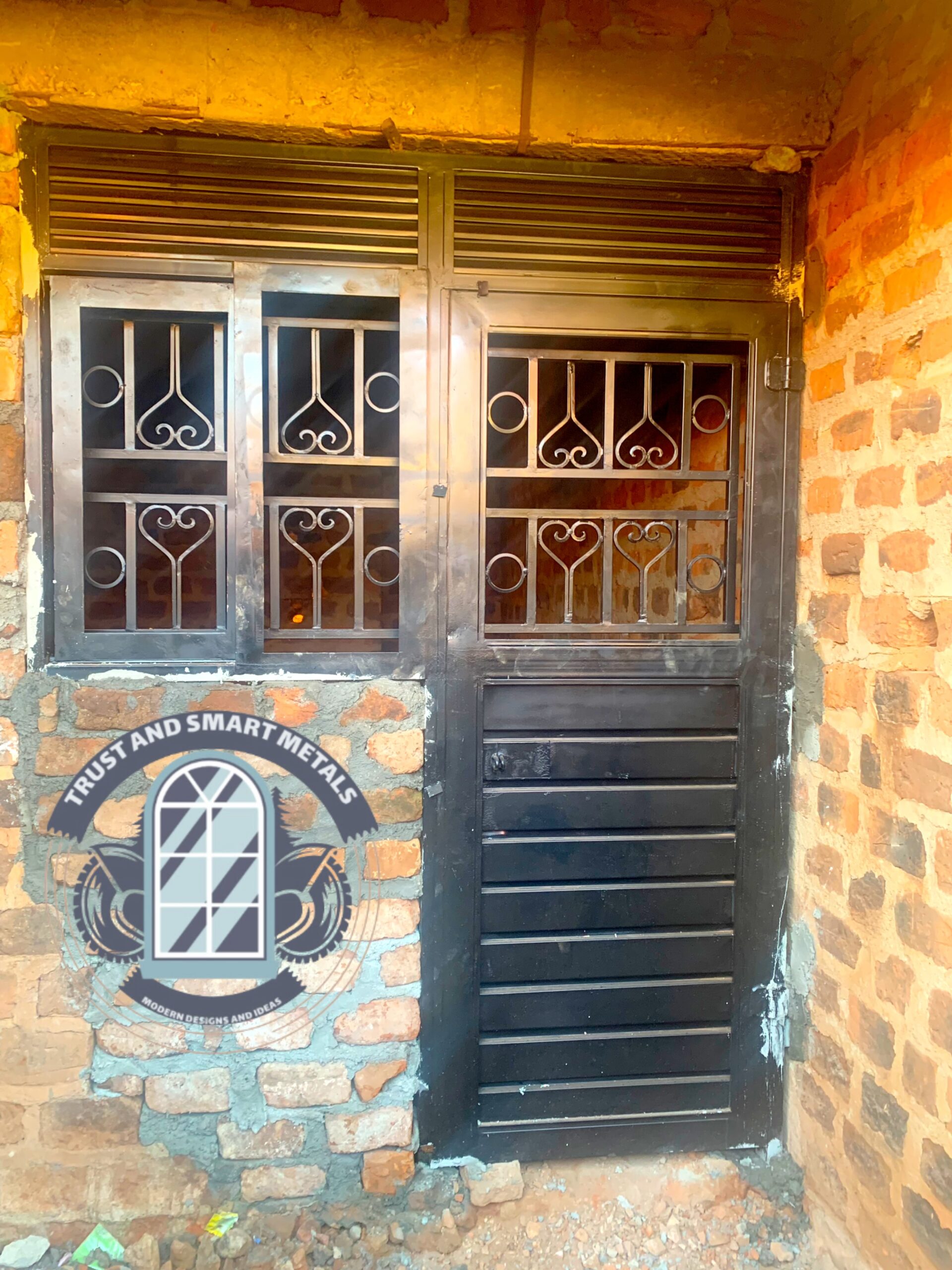 Combined Door and Window