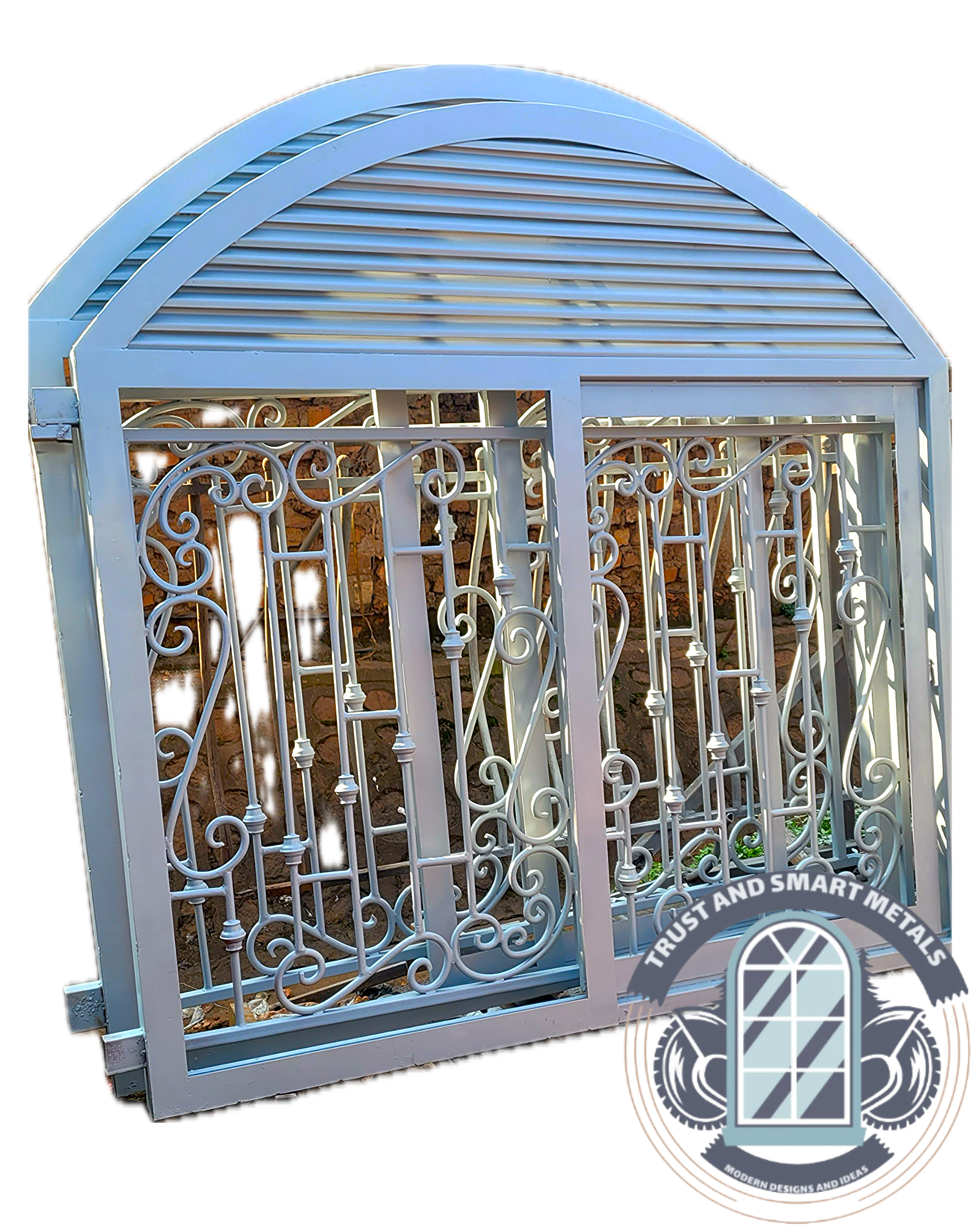 modern-curved-sliding window