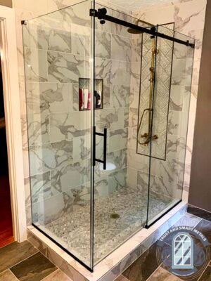 Flameless-Corner-Glass-Shower-trust-and-smart-metals-1
