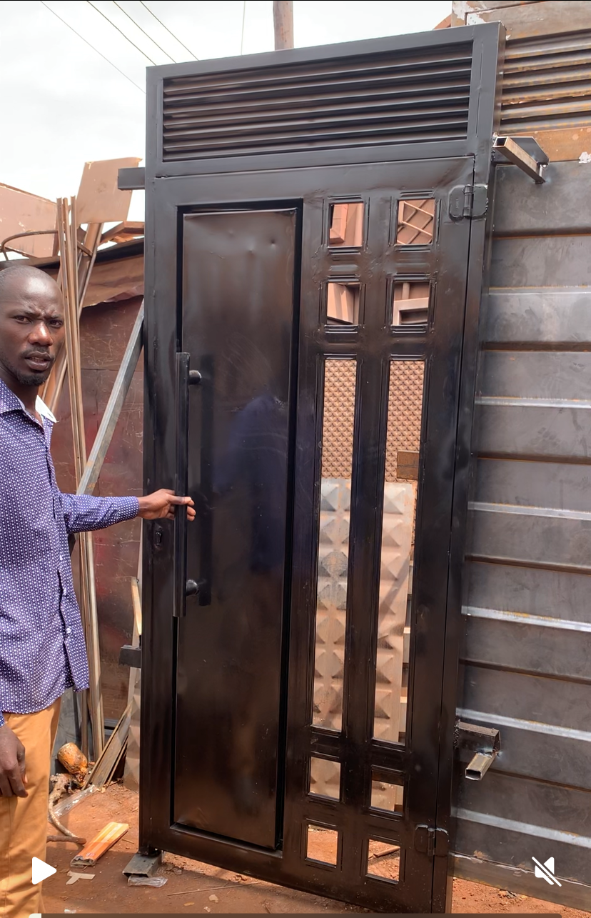 Modern_Behind_Steel Door