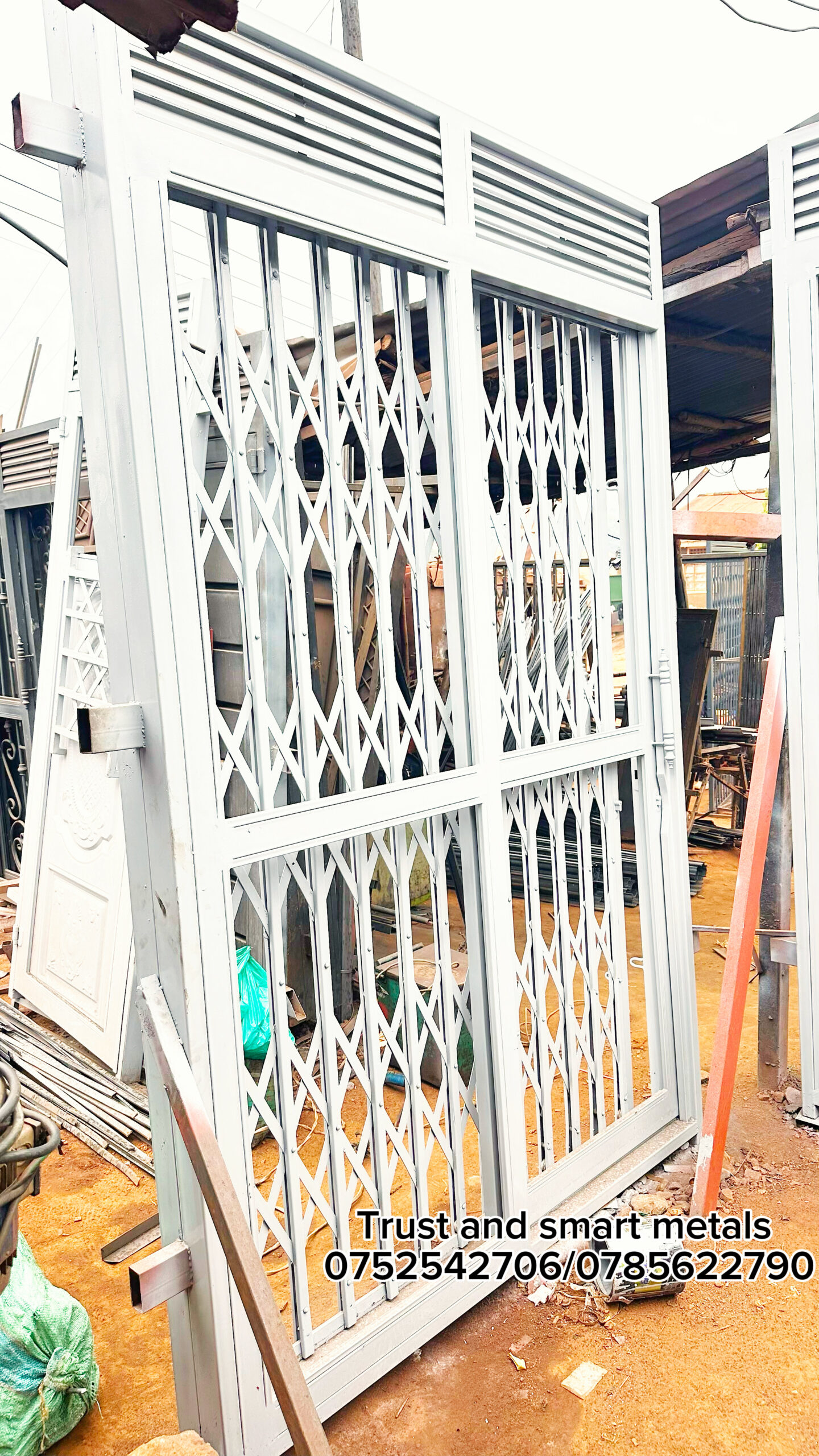 Steel Collisipable Door