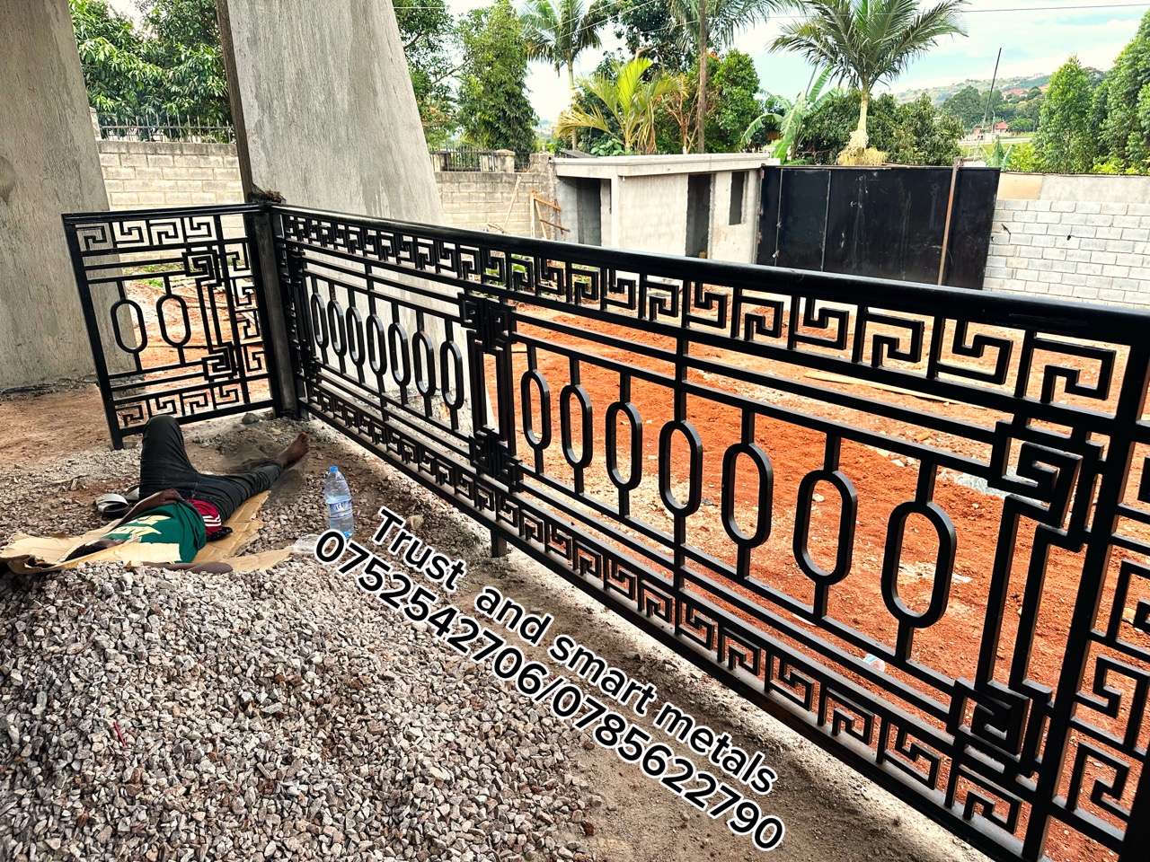 Steel Balcony Handrail